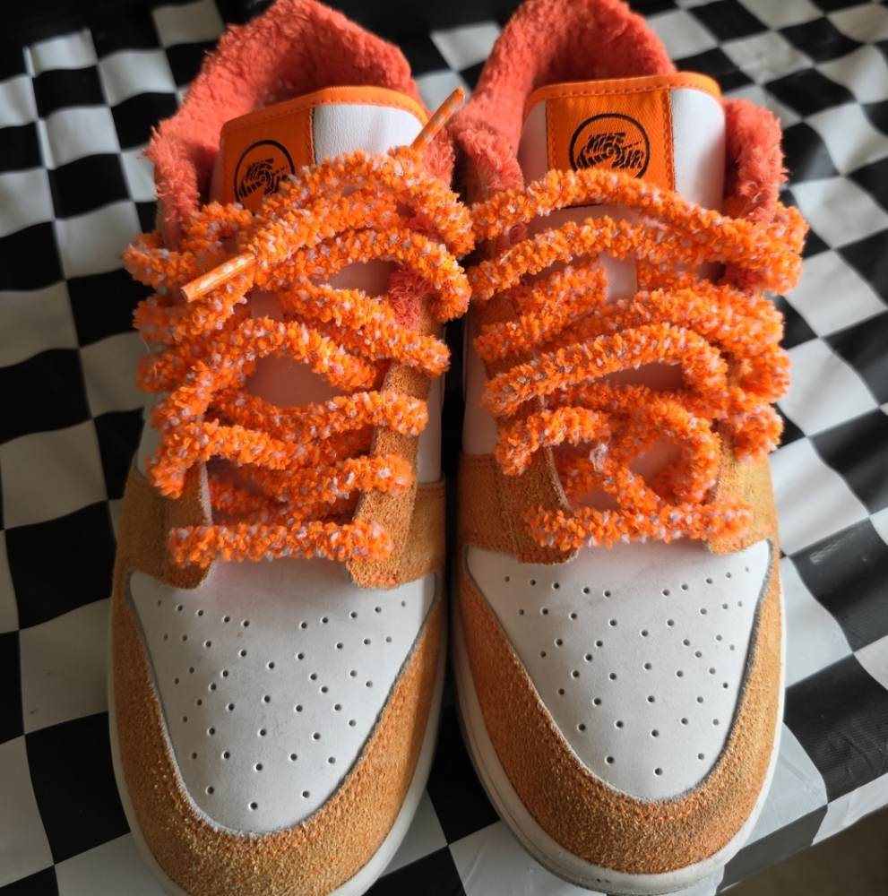 Nike Dunk Low Orange Gummy Bear Sample Sneakers